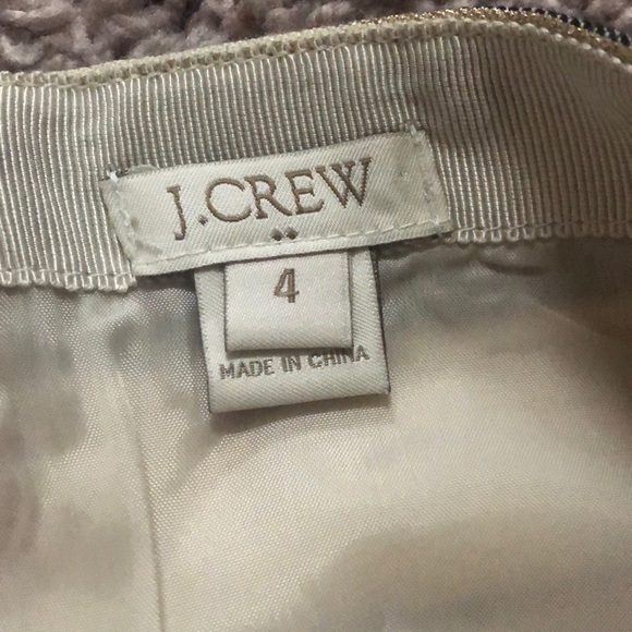 Jcrew Glitter Striped Mini Skirt - Picture 3 of 4